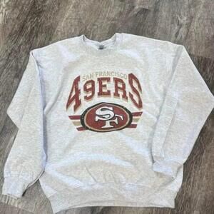 San Francisco 49ers 90s Football Graphic Fan Sweatshirt